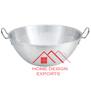 Black Powder Coated Decorative Blue Finished <b>Colander</b> for Vegetables & Fruits Best Selling Kitchen Accessories - Product Image 5