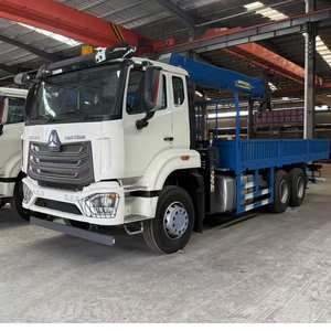 Grue à flèche télescopique montée sur camion Haohan NX400 6x4, environ. Grue de camionnette de 400 CV - Product Image 6