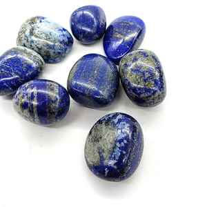 Wholesale Price Hot Selling Lapis Lazuli Tumbled Gemstones Polished Crystals For Feng Shui And Carved Decorations Available - Product Image 4