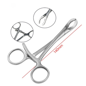 Herramienta quirúrgica de acero de precisión Fórceps de reducción dentada de falanges manuales para reducción de huesos - Product Image 4