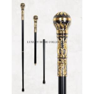 Bâtons de marche en bois élégants avec poignées ergonomiques en résine alliant beauté esthétique fonctionnalité pratique pour un soutien quotidien - Product Image 6