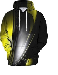 Sudaderas con Capucha para Hombre, Sublimación Personalizada, Diseño de Moda Extra Grande - Product Image 1