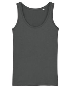 Gilet court sans manches pour femmes Débardeur à bretelles pour femmes Gilet de soutien de la poitrine côtelé pour femmes - Product Image 5