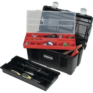 RAACO 31-26 Polypropylene <b>Toolbox</b> 26 Insert Compartments 230x235mm Dimensions for Storage & Organization - Product Image 1