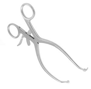 Écarteur chirurgical auto-retenant avec lame tranchante de 18 cm |   Porte-aiguilles en acier inoxydable allemand - Product Image 4