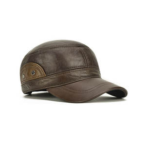 Marque privée Personnalisé Votre Propre Logo Bon Matériel Chapeaux En Cuir Nouvelle Arrivée Chapeaux En Cuir - Product Image 4