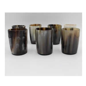 Verre à corne écologique pour boissons froides fait à la main et biodégradable Alternative disponible à un prix abordable - Product Image 3