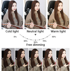 Kit de lampe annulaire à intensité variable pour Selfie, photographie, maquillage, vidéo, 18 pouces, Clip pour <span class=keywords><strong>YouTube</strong></span> <span class=keywords><strong>TIK</strong></span> <span class=keywords><strong>TOK</strong></span> - Product Image 5