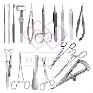 INSTRUMENTOS MEDICAB Párpados principales Micro Plástico Básico Rinoplastia oftálmica Instrumentos de Cirugía de doble ojo Acero inoxidable - Product Image 1