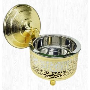 Casserole de service en argent martelé à la main Home Hotel Restaurant Traiteur Plats à bon prix - Product Image 4