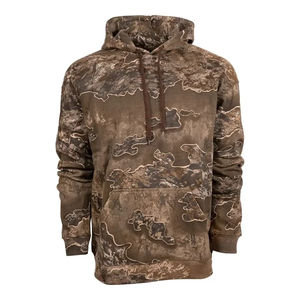 Sudaderas con capucha con cremallera de lana para caza al aire libre para hombre, diseño estampado de camuflaje para hombre, ropa de caza - Product Image 4