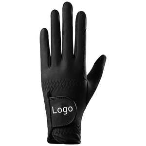 100% haute qualité sur mesure imprimé en cuir véritable gants d'équitation respirant nouveauté Sports équestres - Product Image 4