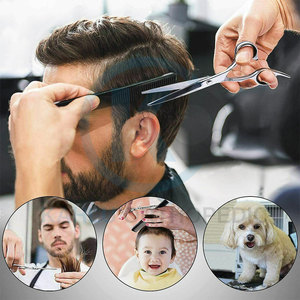 Ensemble de 6 ciseaux de coiffeur professionnel pour SALON de coiffure - Product Image 5