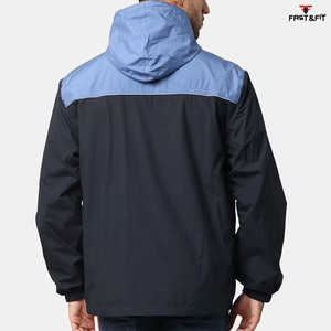 Nuevo diseño ligero cortavientos deporte impermeable lluvia chaqueta impermeable chaqueta cortavientos para la venta - Product Image 3