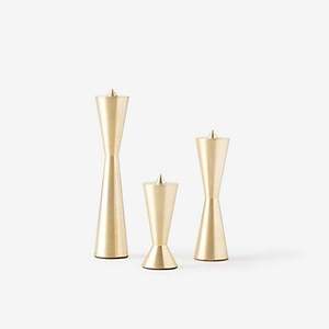 Bougeoir unique en métal au design polyvalent pour les mariages, les anniversaires, les rassemblements festifs et les intérieurs modernes de luxe - Product Image 1