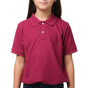 Polos para niños al por mayor OEM fabricante de ropa para niños Bangladesh Polos personalizados para niños Polos de algodón suave - Product Image 3