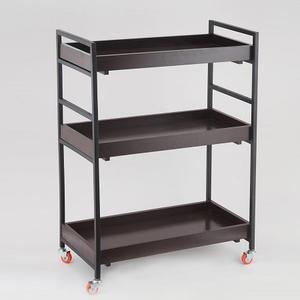 Estante clásico para casa, Hotel, restaurante, sala de estar, estudio, almacenamiento de madera y Metal, estantes de almacenamiento, libros, olla, estantería decorativa - Product Image 2