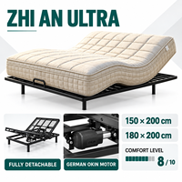 Matelas intelligent à soutien ferme, matelas de lit électrique réglable, matelas en mousse à mémoire de forme, fabricant OEM