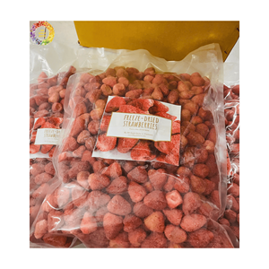 สตรอเบอร์รี่อบแห้งสีแดงธรรมชาติ | ผลไม้ขนาดใหญ่สำหรับตกแต่งอาหารและท็อปปิ้งจากเวียดนาม - Product Image 6
