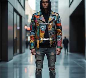 Design et fabrication de mode en cuir personnalisés basés aux États-Unis Vêtements en cuir sur mesure Designer et fournisseur de gros USA - Product Image 6