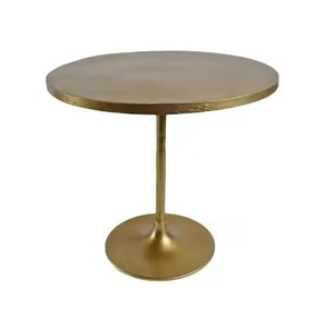 Mesa de metal de calidad superior diseño creativo hecho a mano al por mayor mesa auxiliar de lujo mesa de metal de aluminio para Decoración - Product Image 2