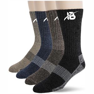 Calcetines de poliéster Spandex antisuciedad informales de invierno para hombre Diseño clásico de calidad brillante con opciones personalizadas - Product Image 2