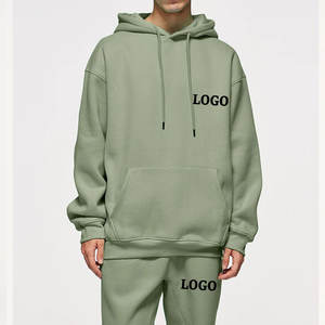 Chándal de invierno de algodón 100% de alta calidad, lavado ácido transpirable, serigrafía bordada, precios al por mayor razonables - Product Image 1