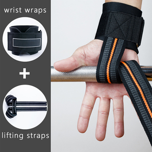 Mens Hand Exercise Weightlifting Wrist <b>Straps</b> Heavy Duty Gym Training Weight <b>Lifting</b> <b>Straps</b> - Product Image 2