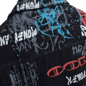 Chaqueta de Mezclilla Lavada Premium con Cuello Alto para Hombre, Diseño Nuevo, Ajustada, Mangas Largas, Moda Urbana, Ropa Exterior de Primavera - Product Image 4