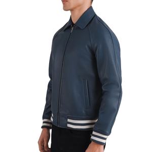 แจ็คเก็ตหนังมอเตอร์ไซค์ผู้ชายไซส์ XS ดีไซน์ล่าสุด ขายดีที่สุด เสื้อผ้าแฟชั่นพร้อมคุณสมบัติเฉพาะตัว - Product Image 5