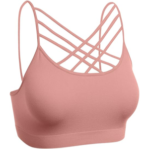 Soutien-gorge de Yoga haute élastique pour femmes respirant confortable pour la course en plein air Fitness Gym femmes Yoga soutien-gorge - Product Image 6