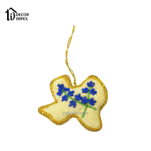 Premium Seed Beads Beaded Embroidery <b>Bag</b> <b>Charms</b> Custom Made Latest Seed Beaded - Product Image 2