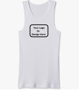 Wholesale Custom Cotton Men's Tanks 100% Cotton Imported Pull on Closure <b>Machine</b> Wash Sourcing From Bangladesh - Product Image 1