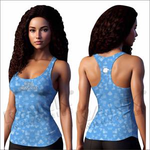 Camiseta Deportiva Transpirable para Mujer, Ropa de Gimnasio, Camiseta Elegante para Mujer Hecha de Algodón y Poliéster - Product Image 3