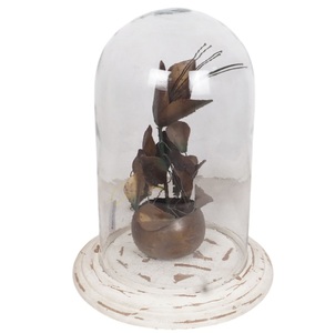 Campana de Cristal Vintage, Decoración Navideña Artificial para el Hogar, Planta de Escritorio, Artesanía Personalizada, Gran Venta, Mejor Precio de Fábrica - Product Image 6