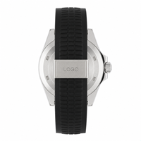 Montre-bracelet minimaliste pour homme sportif, cadran personnalisé, étanche, à quartz, en acier inoxydable, avec chaîne, vente en gros 121