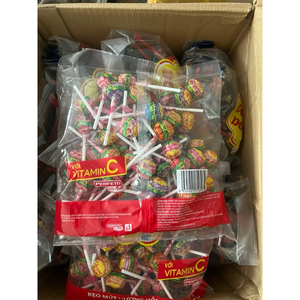 ChupaChup de alta calidad Sabores de frutas Piruletas duras Dulces Aperitivos duros Dulces Sabores mixtos El mejor artículo 558G x 18 Bolsas al mejor precio - Product Image 4