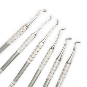 Venta al por mayor Dental Composite relleno Talladores Restauración Instrumentos de doble extremo Dental Composite relleno Talladores conjunto - Product Image 4