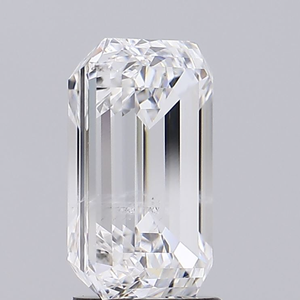 Diamante Cultivado en Laboratorio, Corte Esmeralda, 4.6 Ct, Color F, Claridad SI1, Perforado con Láser, Certificado IGI para Joyería - Product Image 5