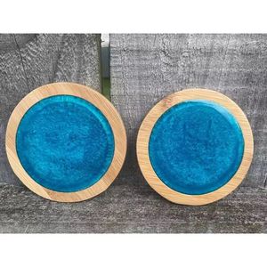 Posavasos de té de resina de buena calidad, manteles individuales ecológicos para cubrir tazas de café o té, posavasos PARA CENA y fiesta - Product Image 2