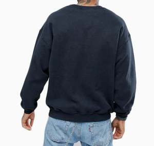 Sudaderas con cremallera para hombre más vendidas 100% algodón sudaderas de cuello redondo a rayas de gran tamaño Invierno Polar en relieve hecho Pakistán - Product Image 4