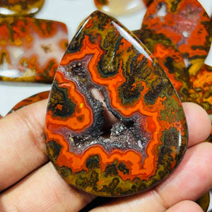 Top Grade Lâche Couture Agate Cabochon Pierres Précieuses De Haute Qualité Naturel pour Bijoux Accessoires En Gros Couture Agate Pierres Précieuses Lot - Product Image 3