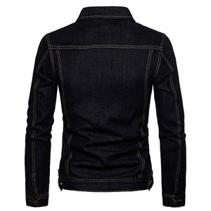 Chaqueta Vaquera Ligera para Hombre, la Mejor Calidad, Gran Venta, Tendencia, Disponible al por Mayor, Chaqueta Vaquera para Hombre con Logotipo Personalizado - Product Image 3