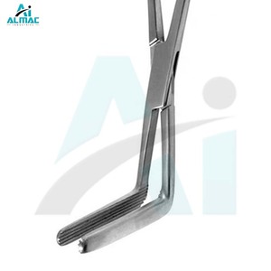 Forceps Wertheim Parametrium en acier de haute qualité ALMAC pour la chirurgie gynécologique avec une forte adhérence et une manipulation précise des tissus - Product Image 5