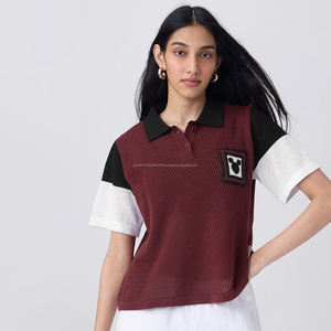 Polo de Verano Fit2Fight, Poliéster y Algodón, Bordado Personalizado, Corte Ajustado, Transpirable, para Mujer, Camiseta Polo Informal - Product Image 3