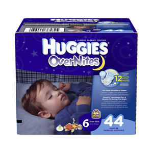 Huggies Overnites Taille 3 Couches Huggies de nuit pour enfants huggies Couches (16-28 Lbs), 132 Ct - Product Image 3
