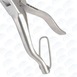 Pince à marquer les oreilles en V en acier inoxydable, base de 0,32 po, longueur de 63 po, instruments chirurgicaux vétérinaires pour marquage des petites oreilles Apto AE-5412 CE - Product Image 6