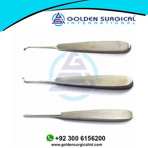 Élévateurs dentaires Warwick James, lot de 3 pièces, outils d'extraction dentaire, vente en gros - Product Image 5