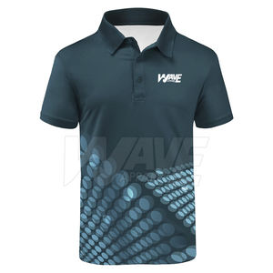 เสื้อยืดโปโลผู้ชายผ้าฝ้าย100% ใส่สบายระบายอากาศได้ดี - Product Image 1