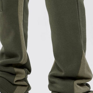 Pantalons de survêtement décontractés pour hommes, style streetwear, lavés, évasés, avec poches, imprimés DTG, pantalons et pantalons pour hommes 2026 - Product Image 6